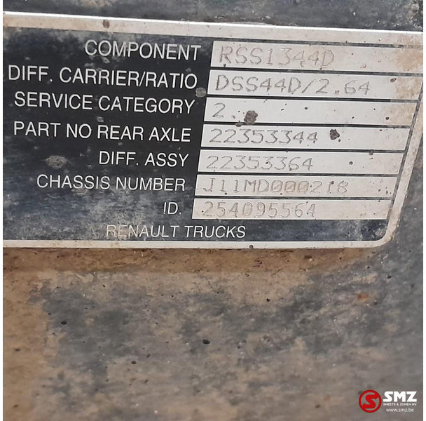 Renault Occ aandrijfas RSS1344D Renault - Palier para Camión: foto 5 Renault Occ aandrijfas RSS1344D Renault - Palier para Camión: foto 5
