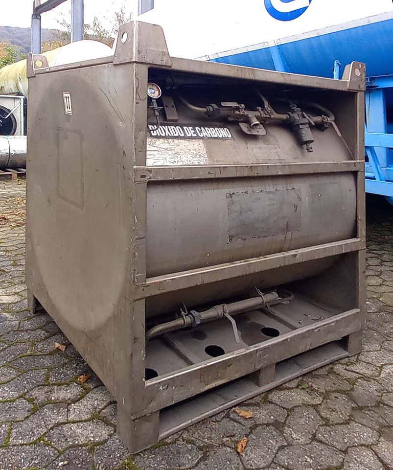 Contenedor cisterna AGA CRYO Gas pallet tank used for oxygen LOX argon LAR nitrogen vessel N2O, CO2, O2, N2: foto 6