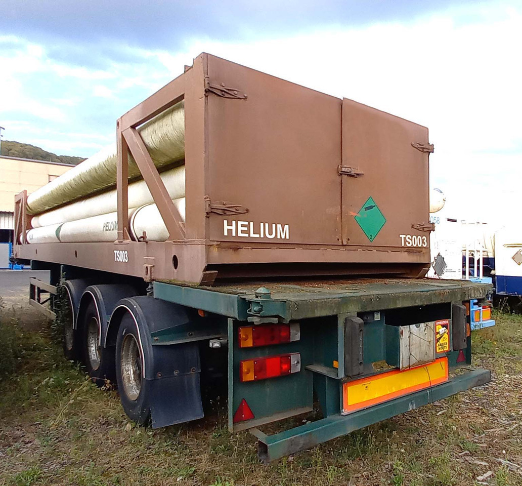 FRUEHAUF Gas tank tube semi-trailer used for compressed helium, hydrogen, Wasserstoff - Cisterna semirremolque: foto 4 FRUEHAUF Gas tank tube semi-trailer used for compressed helium, hydrogen, Wasserstoff - Cisterna semirremolque: foto 4