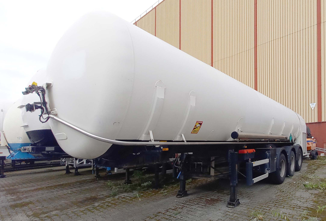 GOFA Gas tank semi-trailer cryogenic used for nitrogen, argon, oxygen, LIN, LOX, LAR - Cisterna semirremolque: foto 2 GOFA Gas tank semi-trailer cryogenic used for nitrogen, argon, oxygen, LIN, LOX, LAR - Cisterna semirremolque: foto 2