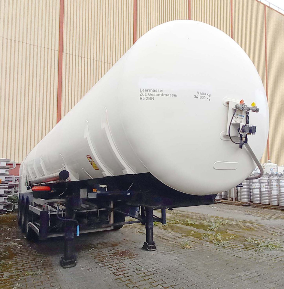 GOFA Gas tank semi-trailer cryogenic used for nitrogen, argon, oxygen, LIN, LOX, LAR - Cisterna semirremolque: foto 1 GOFA Gas tank semi-trailer cryogenic used for nitrogen, argon, oxygen, LIN, LOX, LAR - Cisterna semirremolque: foto 1