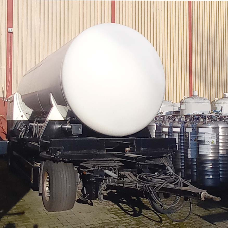 GOFA Gas tank trailer cryogenic used for oxygen, nitrogen, argon, gas. - Cisterna semirremolque: foto 1 GOFA Gas tank trailer cryogenic used for oxygen, nitrogen, argon, gas. - Cisterna semirremolque: foto 1
