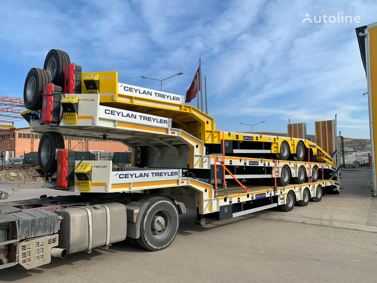 CEYLAN 2 AXLES STANDART & EXTENDABLE LOWBED - Góndola rebajadas semirremolque: foto 4 CEYLAN 2 AXLES STANDART & EXTENDABLE LOWBED - Góndola rebajadas semirremolque: foto 4