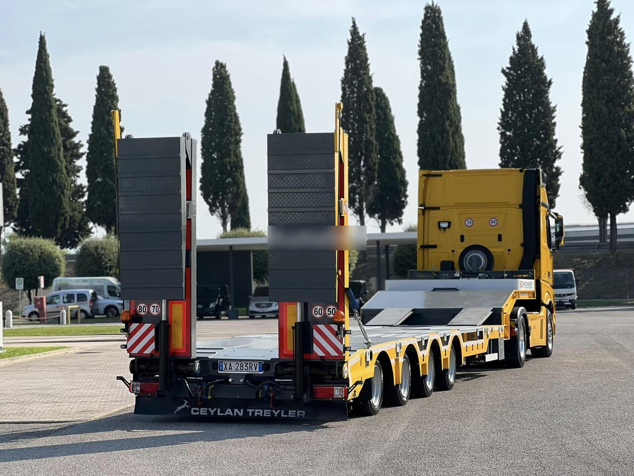 CEYLAN 4 AXLES STANDART & EXTENDABLE LOWBED - Góndola rebajadas semirremolque: foto 2 CEYLAN 4 AXLES STANDART & EXTENDABLE LOWBED - Góndola rebajadas semirremolque: foto 2
