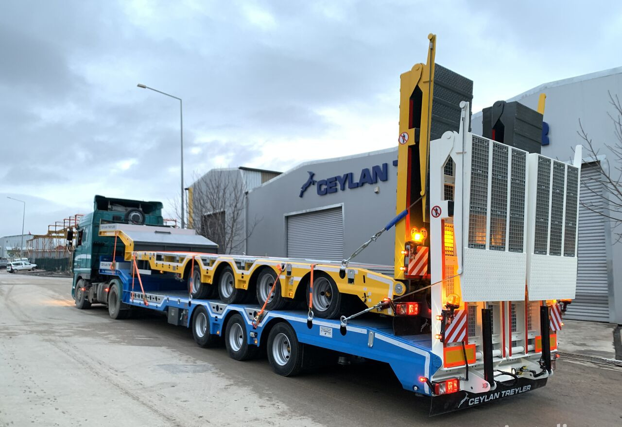 CEYLAN 4 AXLES STANDART & EXTENDABLE LOWBED - Góndola rebajadas semirremolque: foto 5 CEYLAN 4 AXLES STANDART & EXTENDABLE LOWBED - Góndola rebajadas semirremolque: foto 5