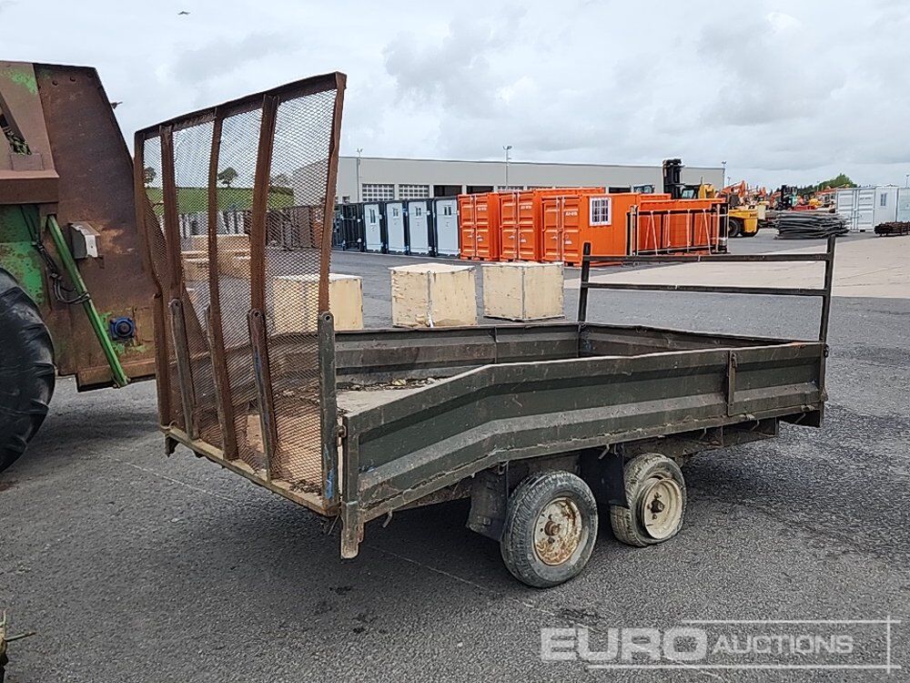 10' x 6' Twin Axle Beavertail Dropside Trailer - Remolque porta maquinaria: foto 3 10' x 6' Twin Axle Beavertail Dropside Trailer - Remolque porta maquinaria: foto 3