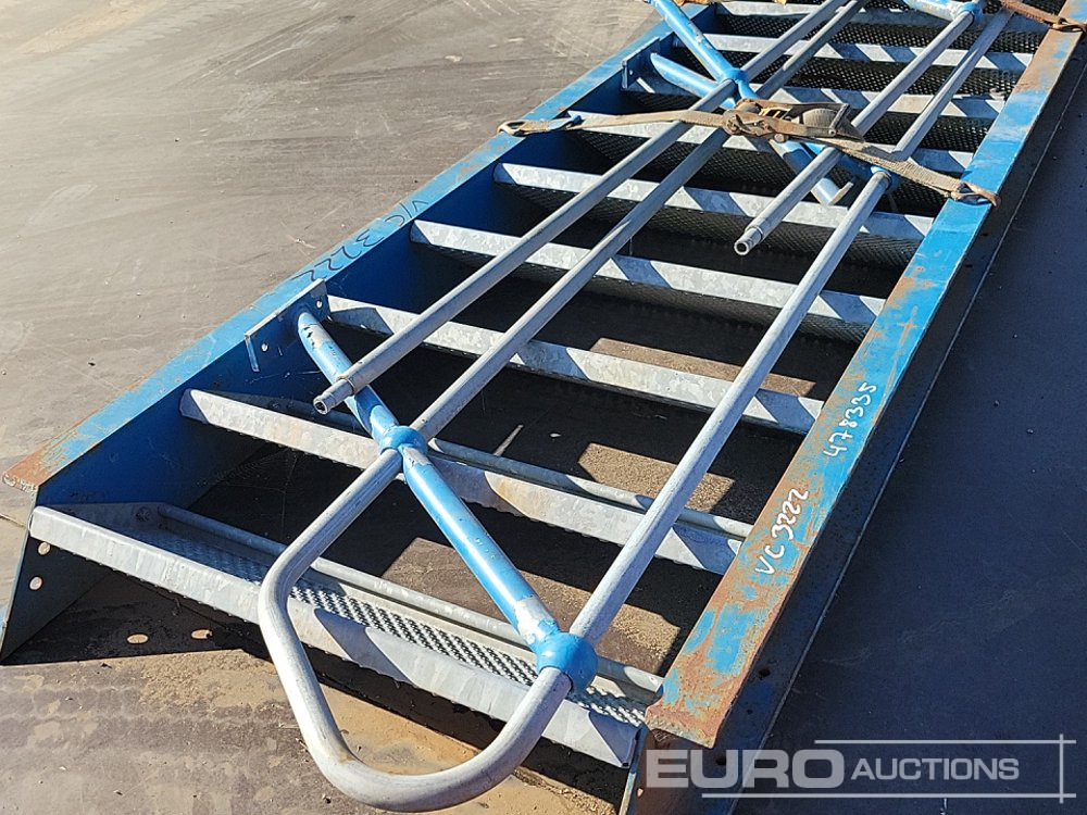 Equipo de construcción 15 Step Aluminium Access Stairs, Hand Rails: foto 13