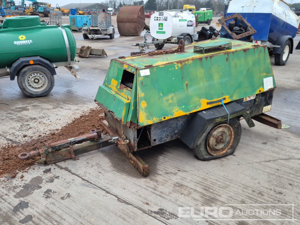 1997 Compair Single Axle Compressor (Parts Missing) - Compresor de aire: foto 1 1997 Compair Single Axle Compressor (Parts Missing) - Compresor de aire: foto 1