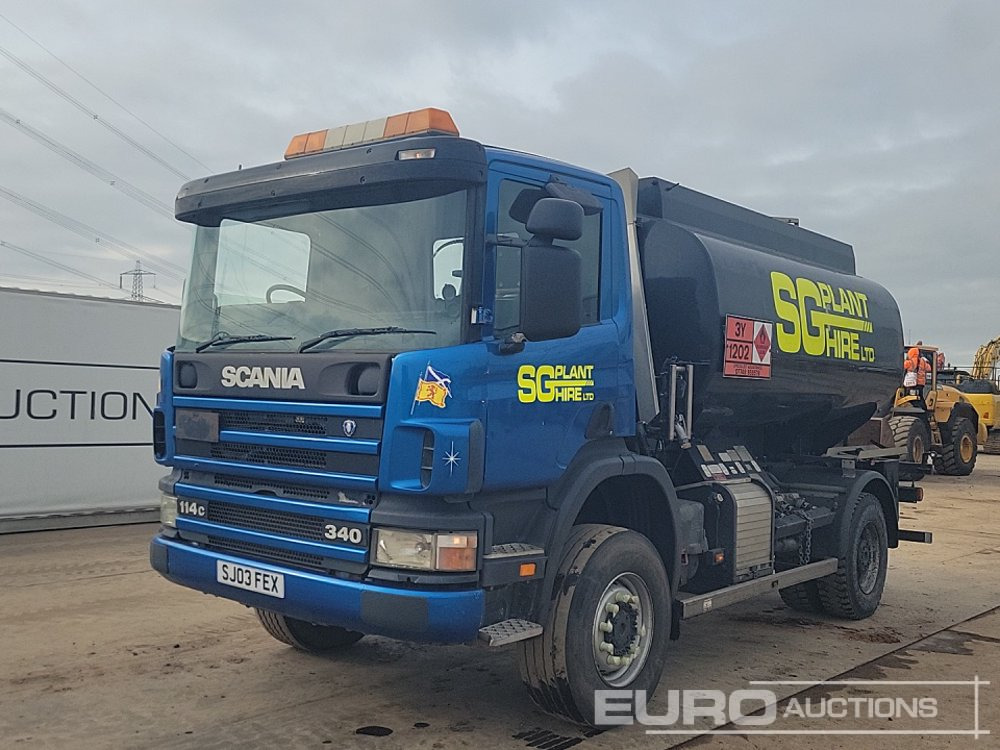 2003 Scania 114C-340 - Cisterna camión: foto 1 2003 Scania 114C-340 - Cisterna camión: foto 1