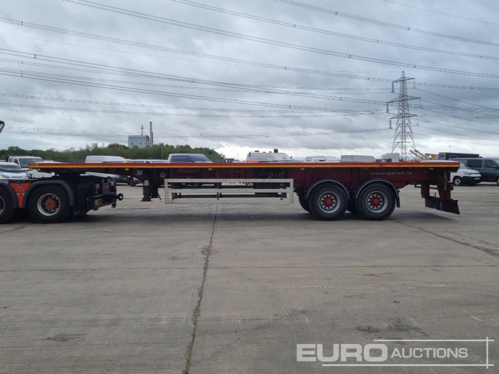 2007 Slemish Trailers EXT 20 BPW2 - Semirremolque plataforma/ Caja abierta: foto 2 2007 Slemish Trailers EXT 20 BPW2 - Semirremolque plataforma/ Caja abierta: foto 2