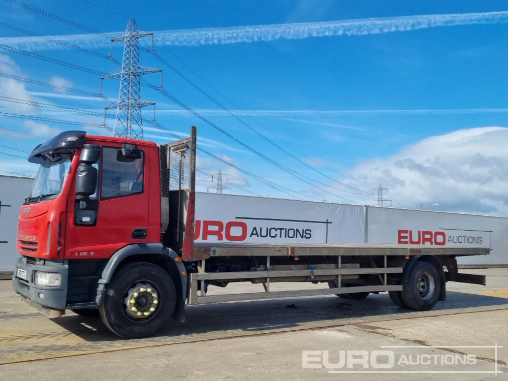 2008 Iveco Euro Cargo 180E25 - Camión caja abierta: foto 1 2008 Iveco Euro Cargo 180E25 - Camión caja abierta: foto 1