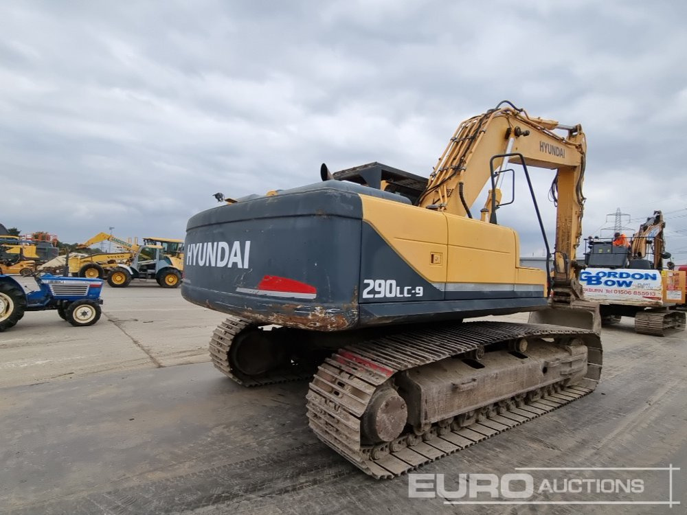 2010 Hyundai R290LC-9 - Excavadora de cadenas: foto 5 2010 Hyundai R290LC-9 - Excavadora de cadenas: foto 5
