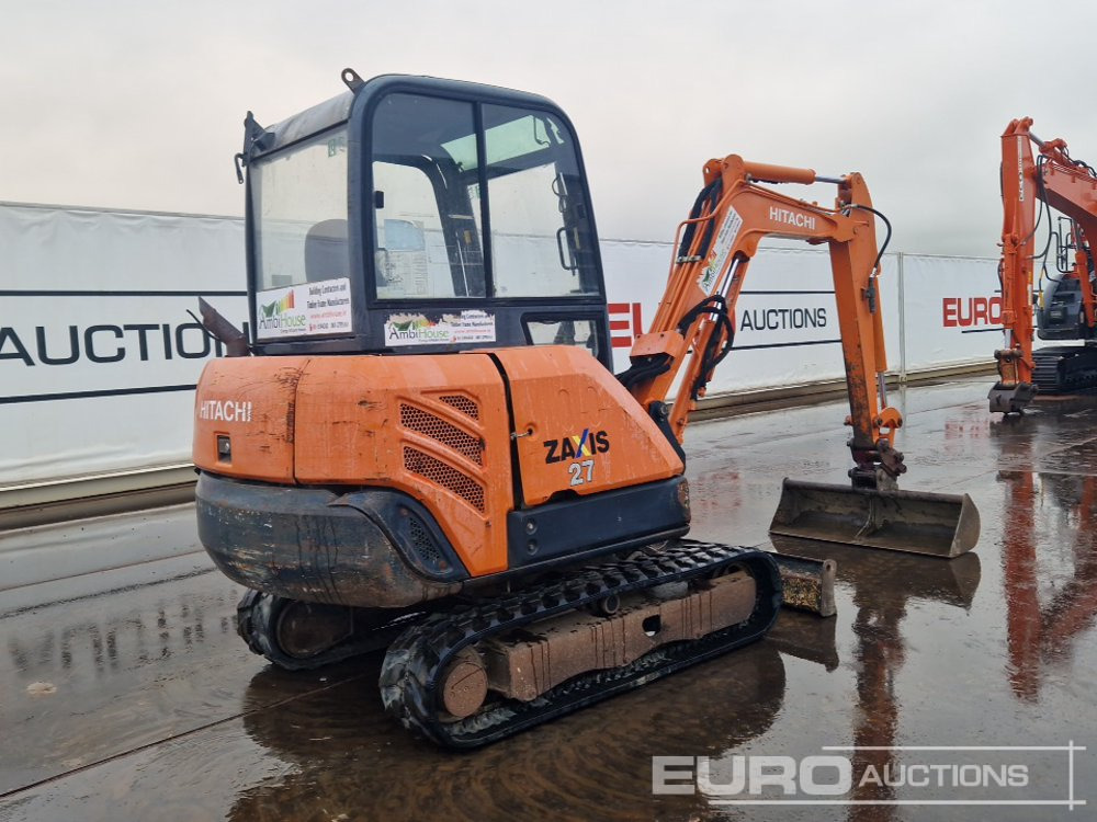 2011 Hitachi ZX27-3 CLR - Miniexcavadora: foto 5 2011 Hitachi ZX27-3 CLR - Miniexcavadora: foto 5
