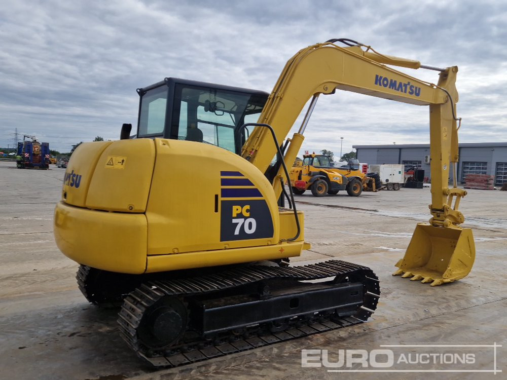 2011 Komatsu PC70-8 - Miniexcavadora: foto 5 2011 Komatsu PC70-8 - Miniexcavadora: foto 5