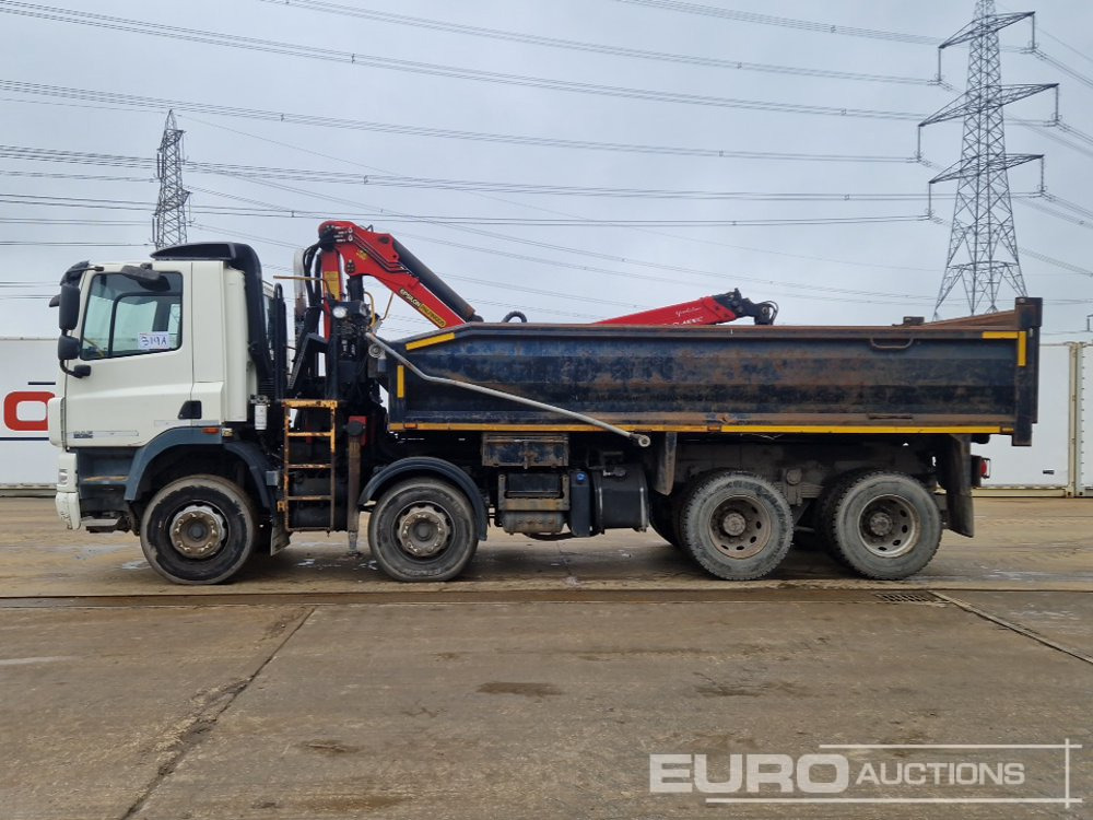 2012 DAF 85.360 - Volquete camión, Camión grúa: foto 2 2012 DAF 85.360 - Volquete camión, Camión grúa: foto 2