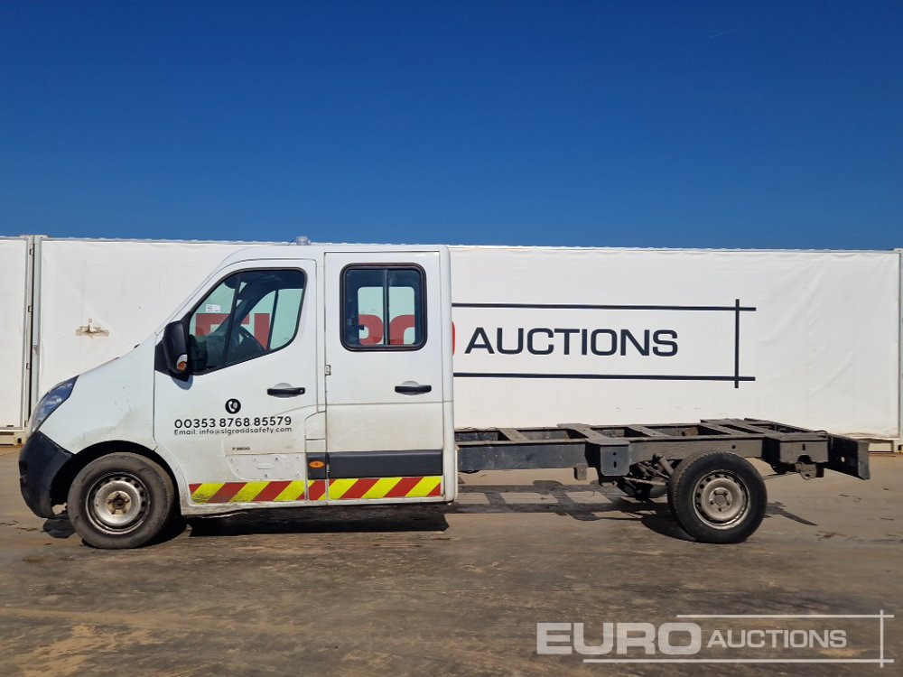 2012 Vauxhall Crew Cab Chassis & Cab, 6 Speed, A/C (Irish Reg. Docs. Available) - Caja abierta furgoneta: foto 2 2012 Vauxhall Crew Cab Chassis & Cab, 6 Speed, A/C (Irish Reg. Docs. Available) - Caja abierta furgoneta: foto 2