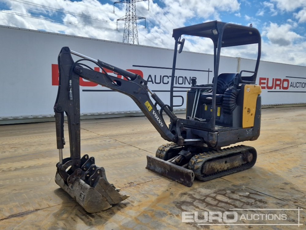 2012 Volvo EC15C - Miniexcavadora: foto 1 2012 Volvo EC15C - Miniexcavadora: foto 1
