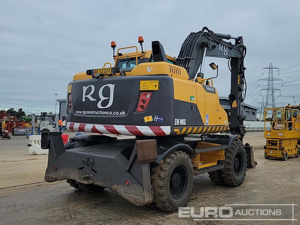2012 Volvo EW140D - Excavadora de ruedas: foto 5 2012 Volvo EW140D - Excavadora de ruedas: foto 5