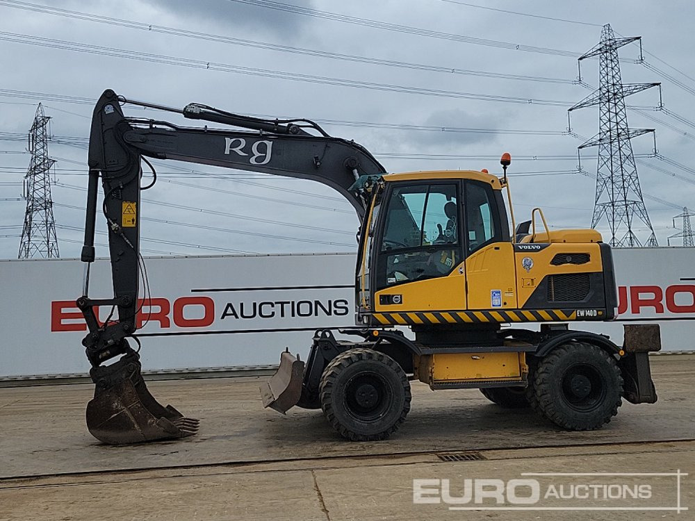 2012 Volvo EW140D - Excavadora de ruedas: foto 2 2012 Volvo EW140D - Excavadora de ruedas: foto 2