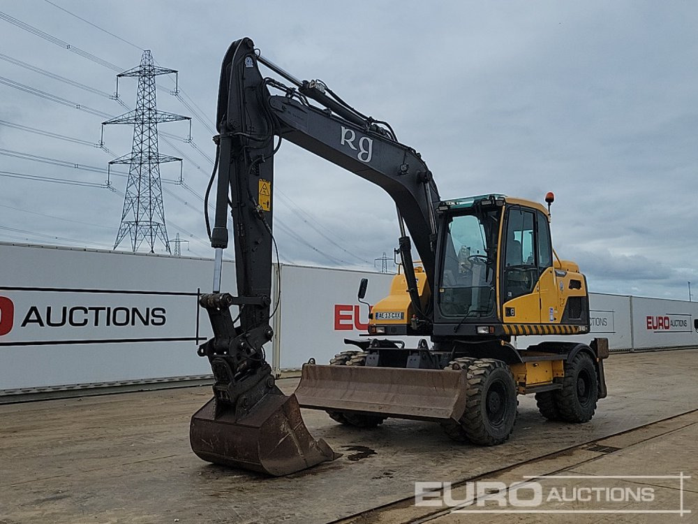 2012 Volvo EW140D - Excavadora de ruedas: foto 1 2012 Volvo EW140D - Excavadora de ruedas: foto 1