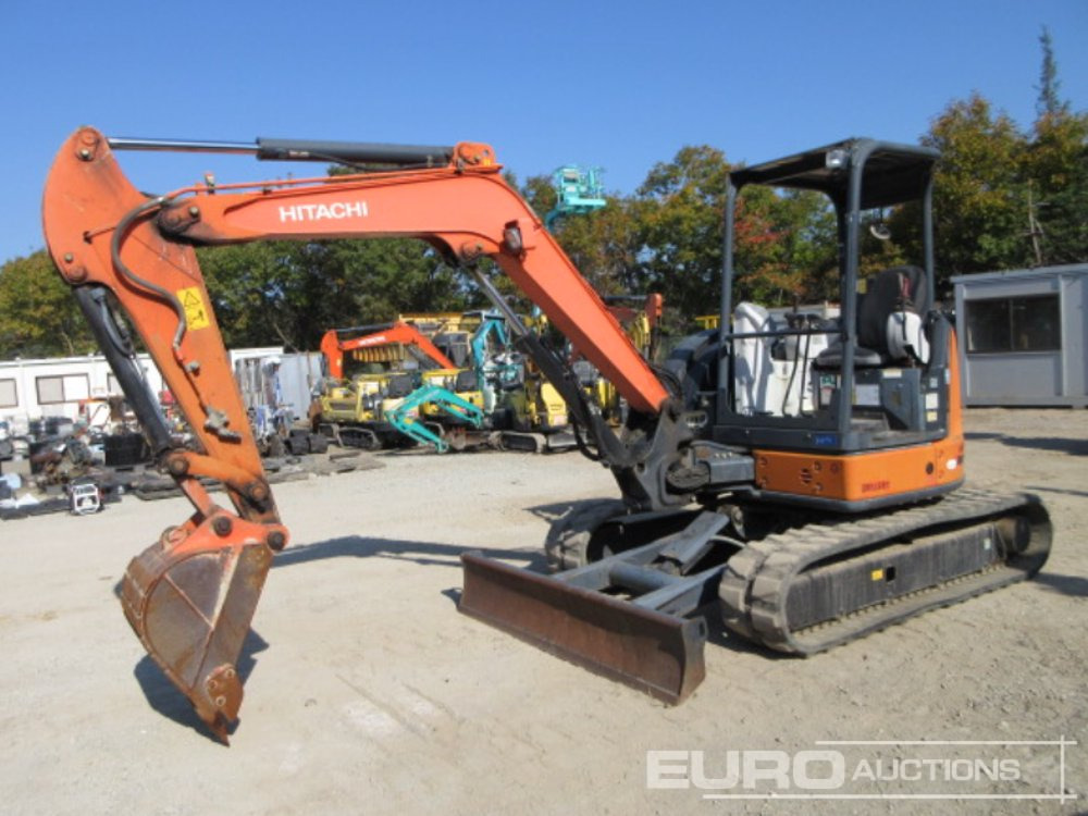 2013 Hitachi ZX40U-5A Rubber Tracks, Blade, Offset, Piped, Bucket - Miniexcavadora: foto 2 2013 Hitachi ZX40U-5A Rubber Tracks, Blade, Offset, Piped, Bucket - Miniexcavadora: foto 2