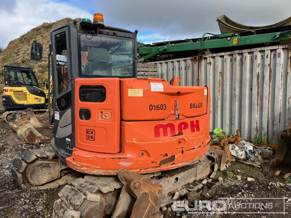 2014 Hitachi ZX85USB-5A - Miniexcavadora: foto 3 2014 Hitachi ZX85USB-5A - Miniexcavadora: foto 3