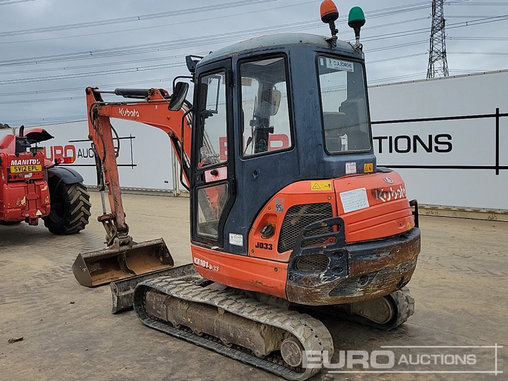 2014 Kubota KX101-3A3 - Miniexcavadora: foto 3 2014 Kubota KX101-3A3 - Miniexcavadora: foto 3