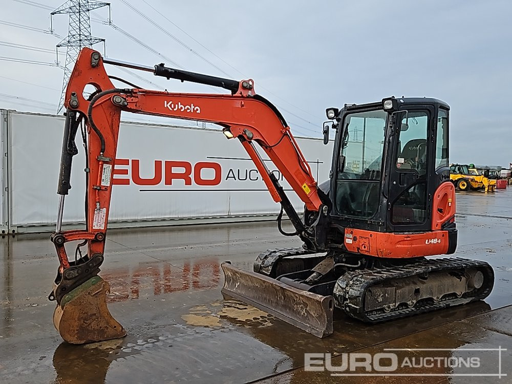 2014 Kubota U48-4 - Miniexcavadora: foto 1 2014 Kubota U48-4 - Miniexcavadora: foto 1