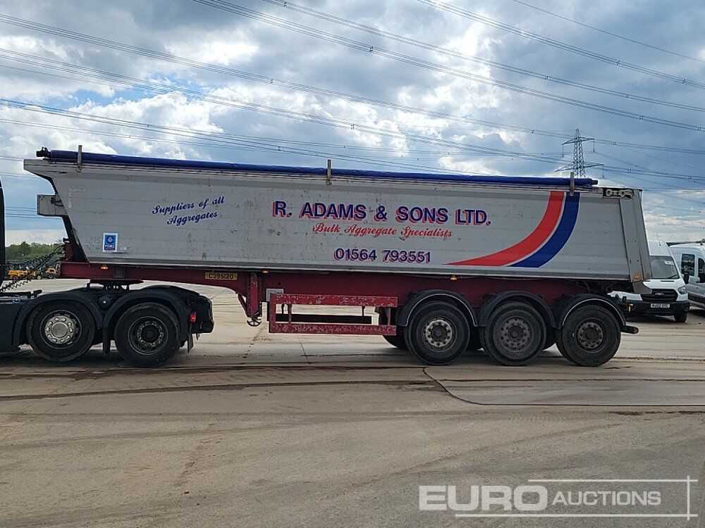 2015 BENALU FRANCE Tri Axle Bulk Tipping Trailer, Easy Sheet - Volquete semirremolque: foto 2 2015 BENALU FRANCE Tri Axle Bulk Tipping Trailer, Easy Sheet - Volquete semirremolque: foto 2