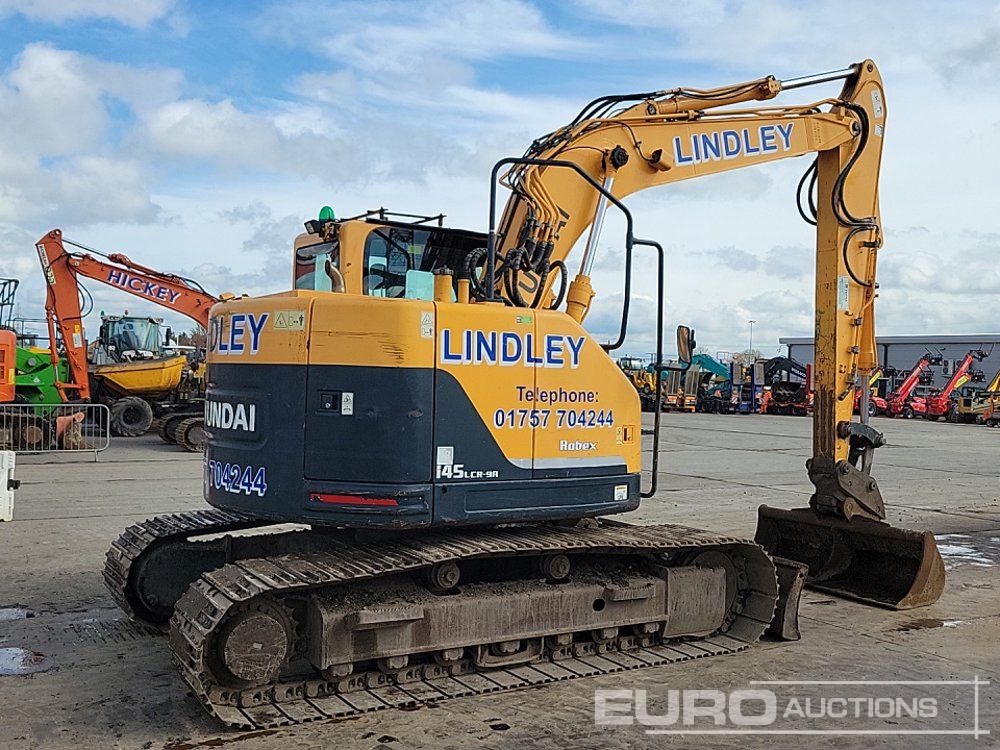 2015 Hyundai Robex R145LCR-9A - Excavadora de cadenas: foto 5 2015 Hyundai Robex R145LCR-9A - Excavadora de cadenas: foto 5