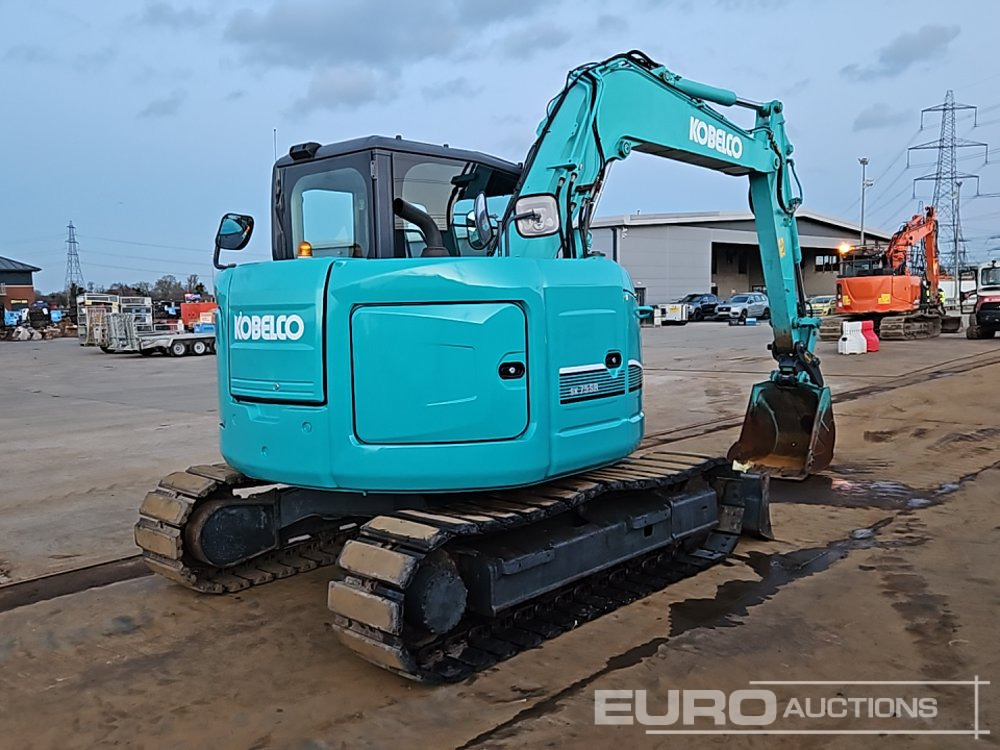 2015 Kobelco SK75SR-3 - Miniexcavadora: foto 5 2015 Kobelco SK75SR-3 - Miniexcavadora: foto 5