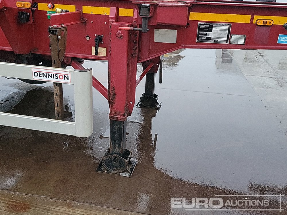 Portacontenedore/ Intercambiable semirremolque 2016 Dennison MF16SK0: foto 32