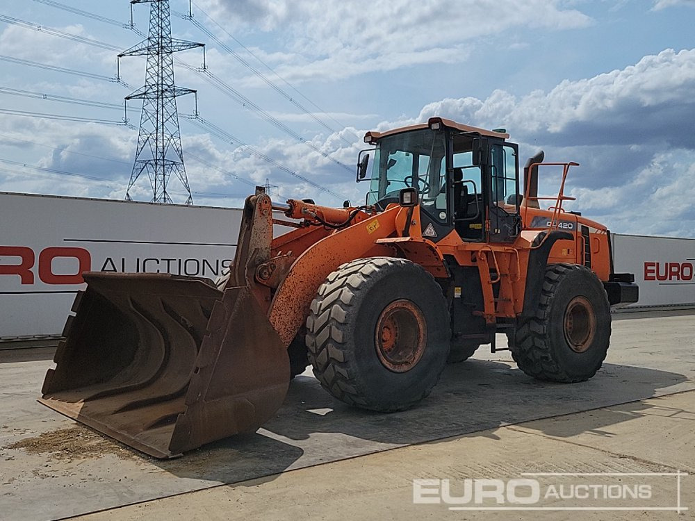 2016 Doosan DL420-3 - Cargadora de ruedas: foto 1 2016 Doosan DL420-3 - Cargadora de ruedas: foto 1