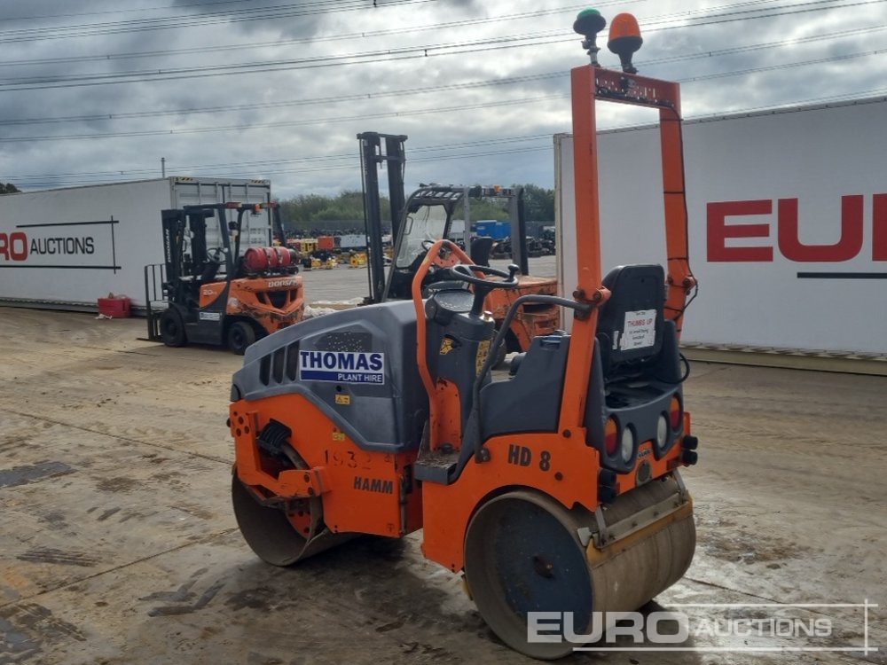 2016 Hamm HD8VV - Rodillo: foto 3 2016 Hamm HD8VV - Rodillo: foto 3