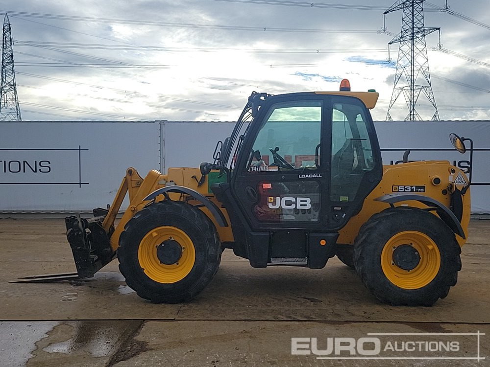 2016 JCB 531-70 - Manipulador telescópico: foto 2 2016 JCB 531-70 - Manipulador telescópico: foto 2