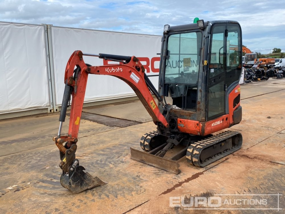 2016 Kubota KX016-4 - Miniexcavadora: foto 1 2016 Kubota KX016-4 - Miniexcavadora: foto 1