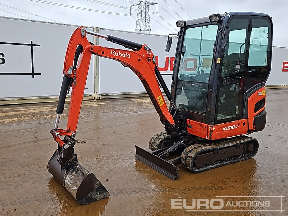 2016 Kubota KX018-4 - Miniexcavadora: foto 1 2016 Kubota KX018-4 - Miniexcavadora: foto 1