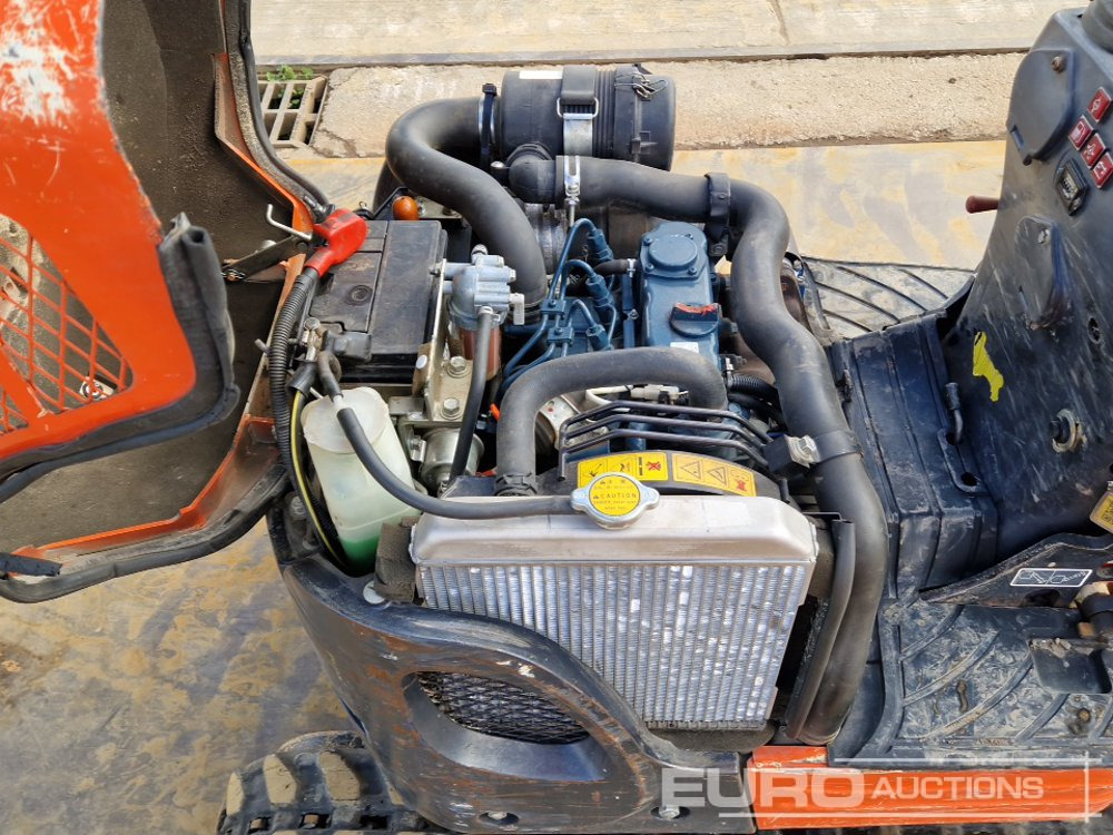 Miniexcavadora 2016 Kubota U10-3: foto 29