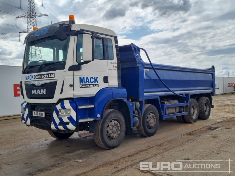 2016 MAN TGS 35.400 - Volquete camión: foto 1 2016 MAN TGS 35.400 - Volquete camión: foto 1