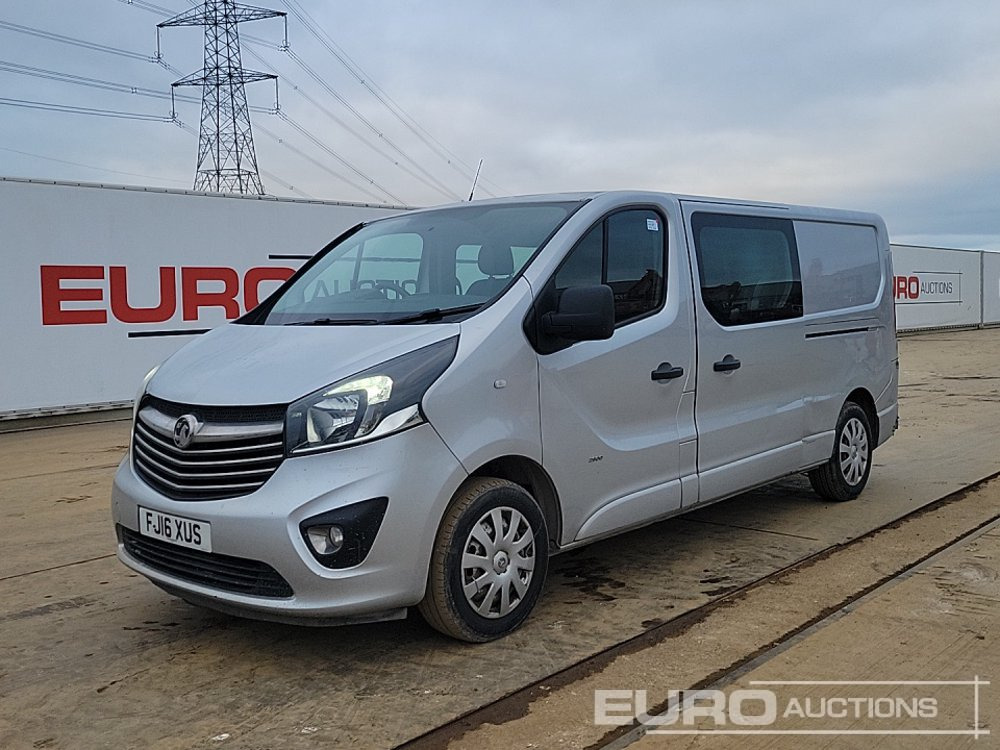 2016 Vauxhall Vivaro 2900 - Furgón, Furgoneta combi: foto 1 2016 Vauxhall Vivaro 2900 - Furgón, Furgoneta combi: foto 1