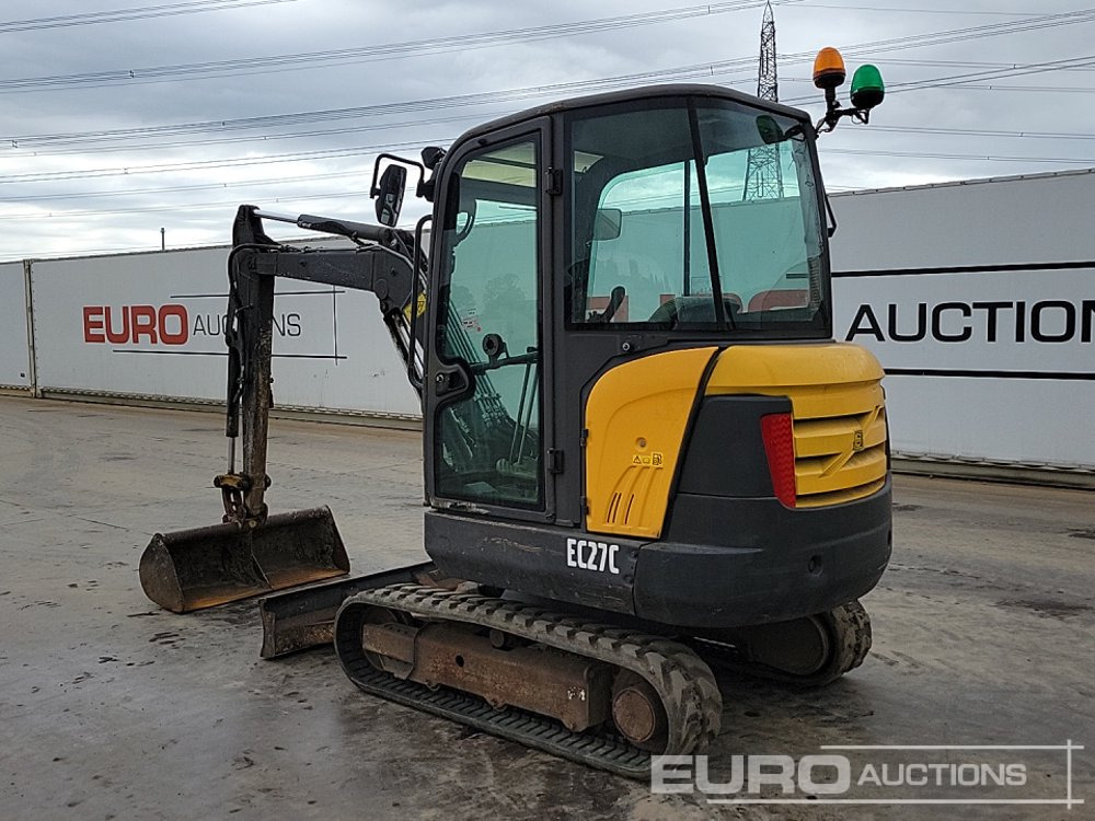 2016 Volvo EC27C - Miniexcavadora: foto 3 2016 Volvo EC27C - Miniexcavadora: foto 3