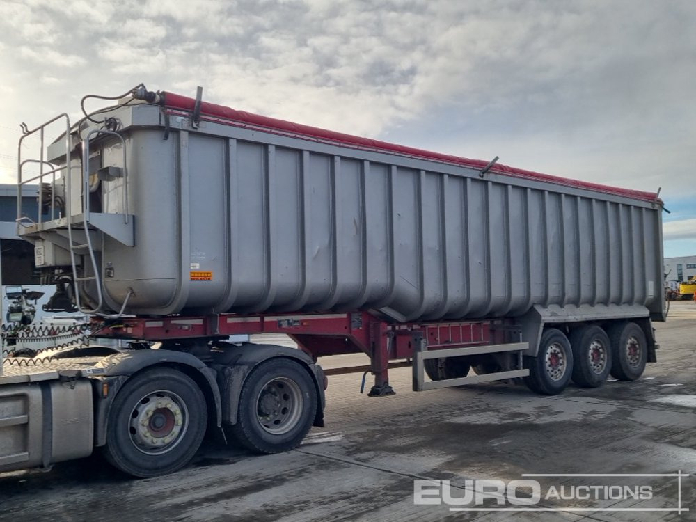 2016 Wilcox Tri Axle Bulk Tipping Trailer, Front Lift Axle, Easy Sheet - Volquete semirremolque: foto 1 2016 Wilcox Tri Axle Bulk Tipping Trailer, Front Lift Axle, Easy Sheet - Volquete semirremolque: foto 1