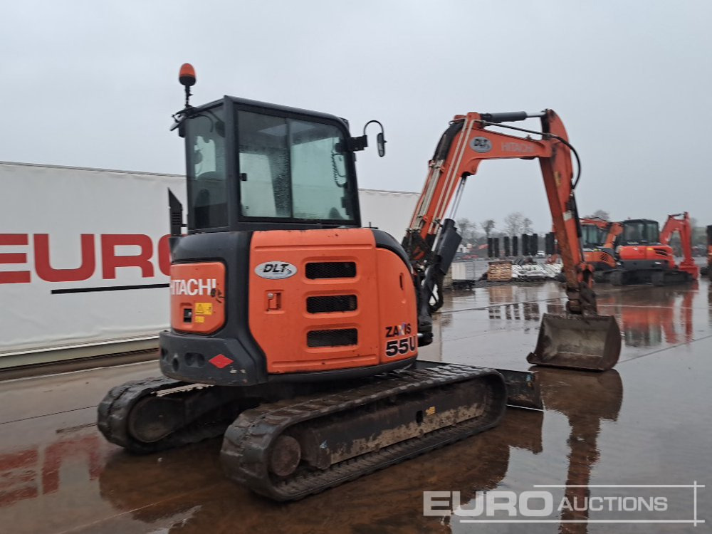 2017 Hitachi ZX55U-5A CLR - Miniexcavadora: foto 5 2017 Hitachi ZX55U-5A CLR - Miniexcavadora: foto 5