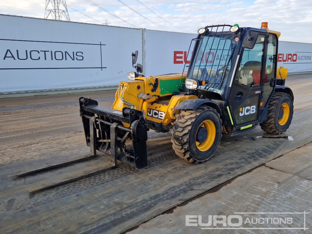 2017 JCB 525-60 Hi Viz - Manipulador telescópico: foto 1 2017 JCB 525-60 Hi Viz - Manipulador telescópico: foto 1