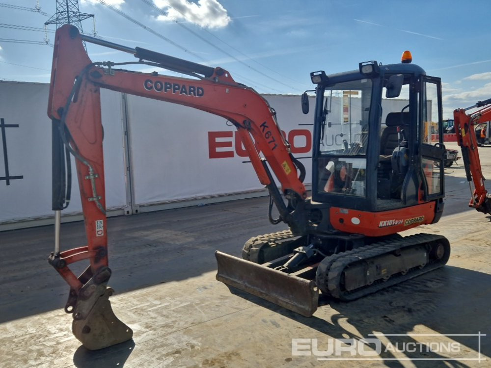 2017 Kubota KX101-3A4 - Miniexcavadora: foto 1 2017 Kubota KX101-3A4 - Miniexcavadora: foto 1