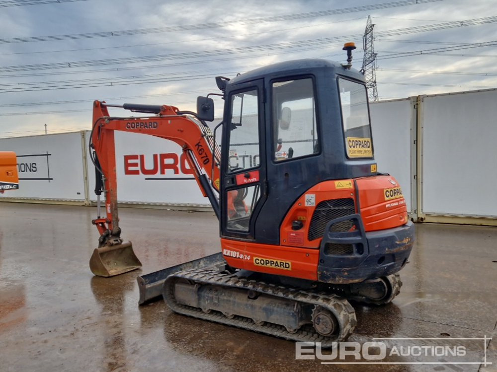 2017 Kubota KX101-3A4 - Miniexcavadora: foto 3 2017 Kubota KX101-3A4 - Miniexcavadora: foto 3