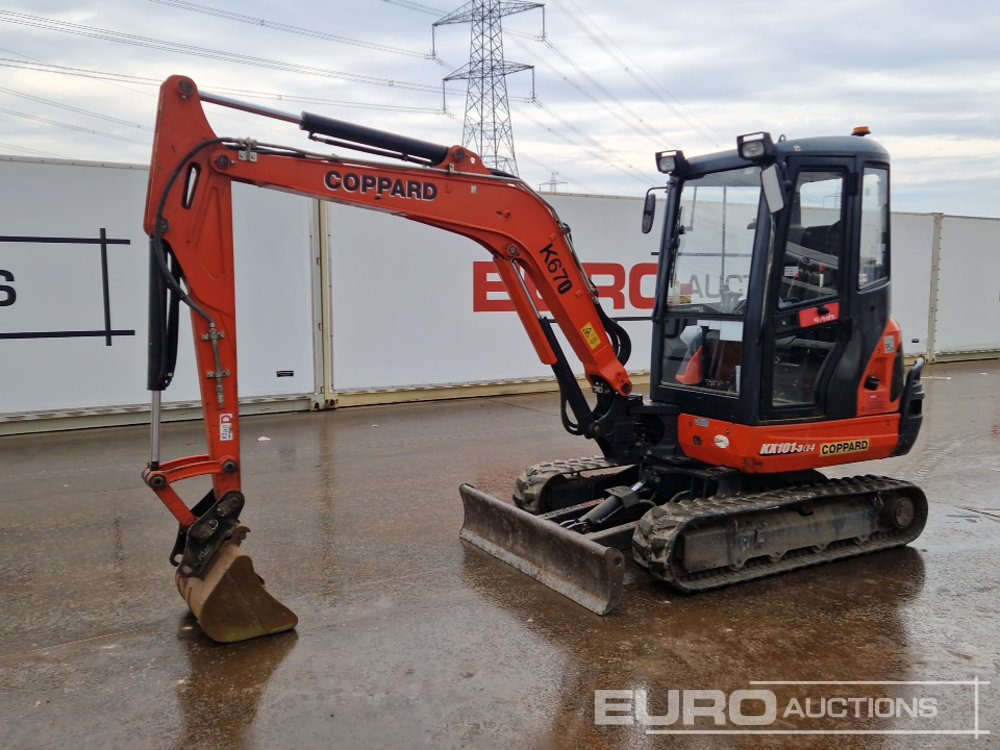 2017 Kubota KX101-3A4 - Miniexcavadora: foto 1 2017 Kubota KX101-3A4 - Miniexcavadora: foto 1