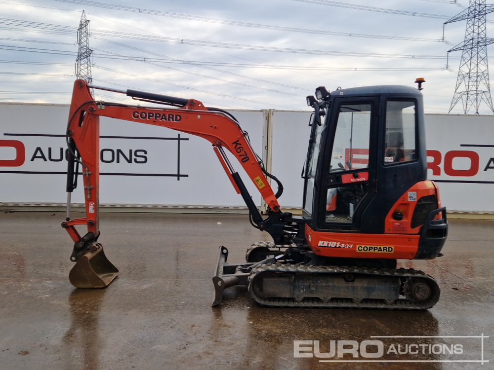 2017 Kubota KX101-3A4 - Miniexcavadora: foto 2 2017 Kubota KX101-3A4 - Miniexcavadora: foto 2