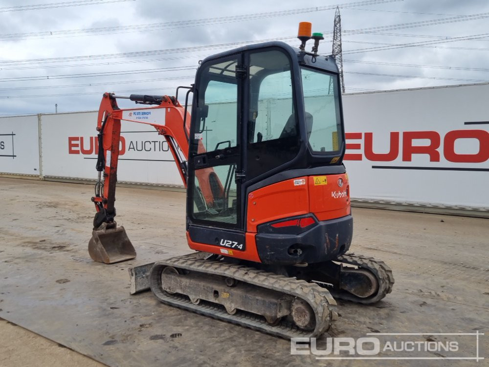 2017 Kubota U27-4 - Miniexcavadora: foto 3 2017 Kubota U27-4 - Miniexcavadora: foto 3