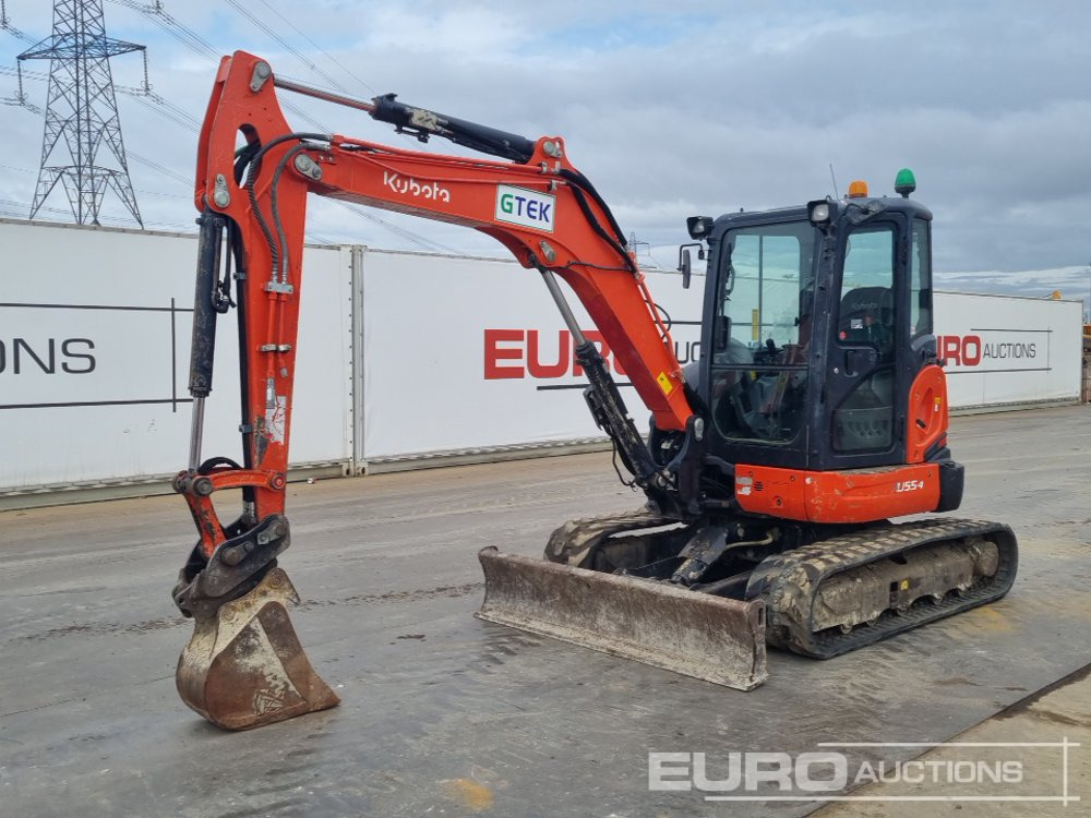 2017 Kubota U55-4 - Miniexcavadora: foto 1 2017 Kubota U55-4 - Miniexcavadora: foto 1